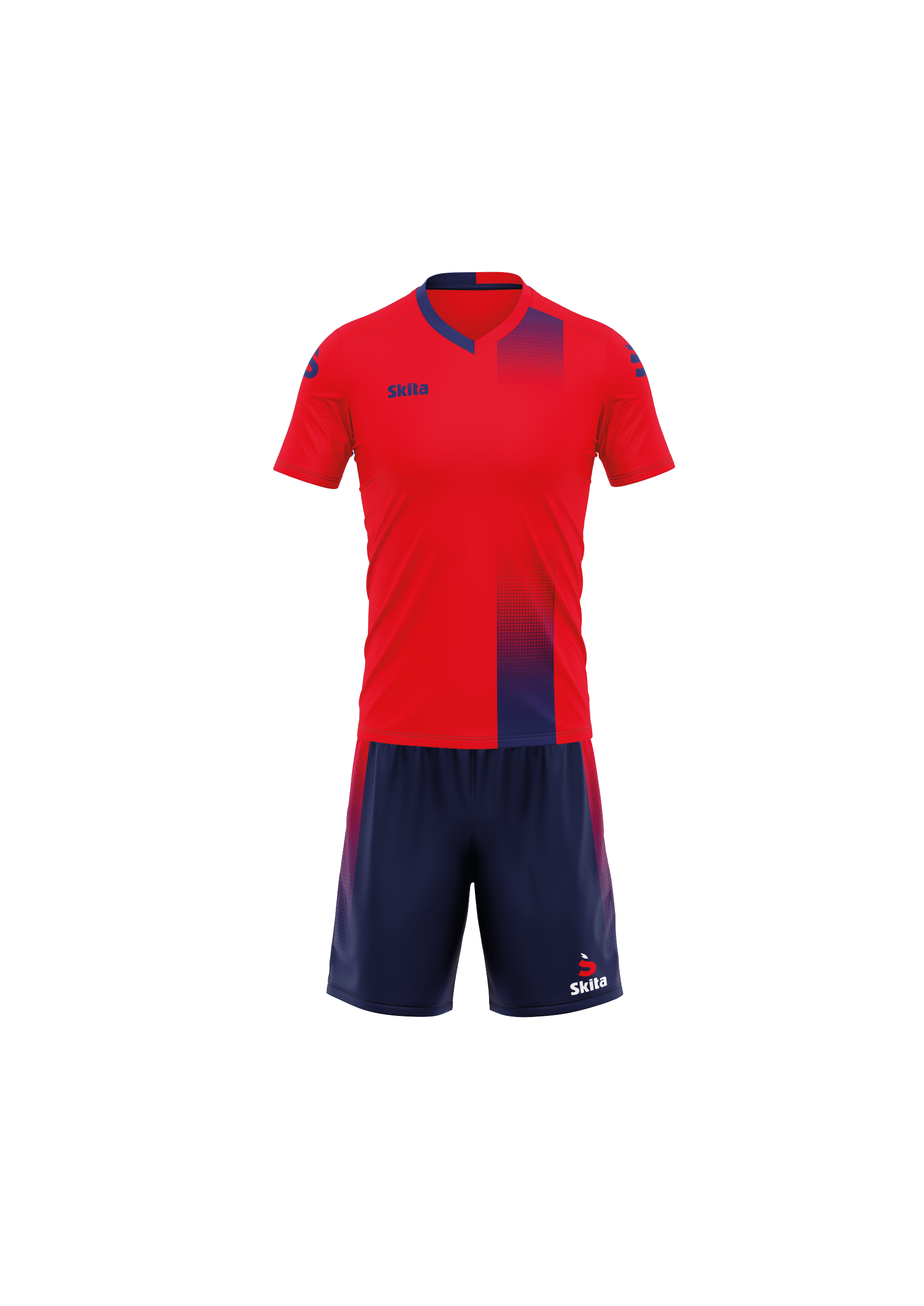 Maillot Short TAVIRA (rouge/bleu nuit)